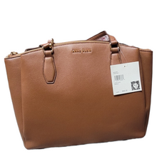 Load image into Gallery viewer, Ann Klein Marcie Tote Bag, Chestnut Brown
