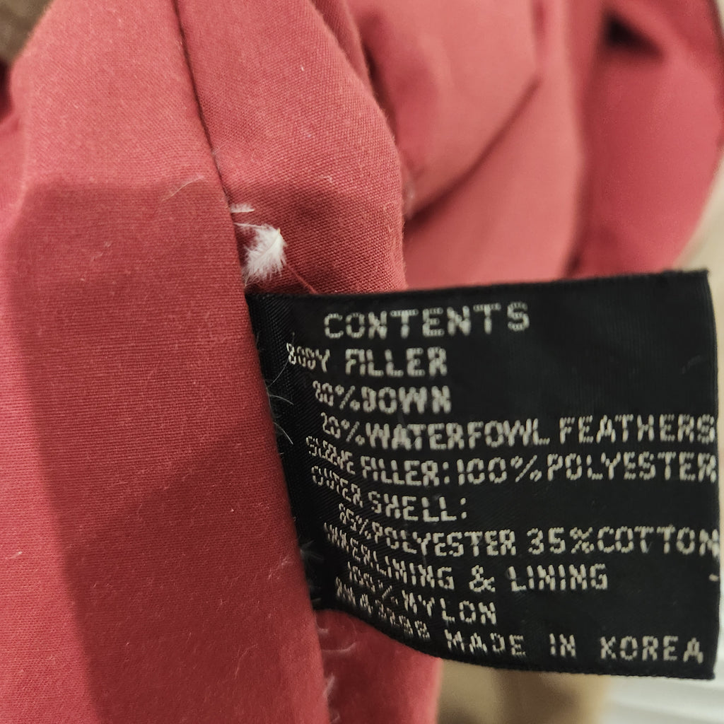 90s Vintage Womens Trenchcoat Gallery Down Filled Convertable