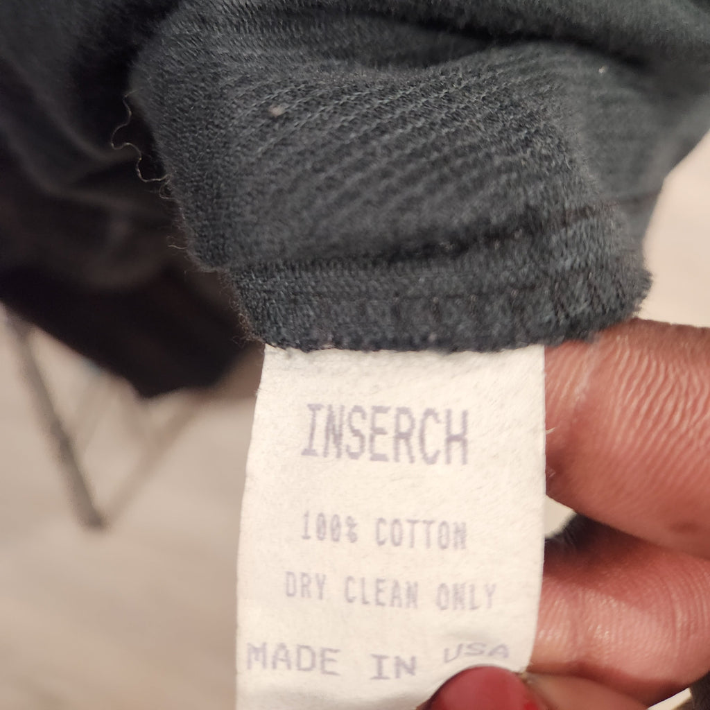Vintage INSERCH Textured Cotton Suit | Made in USA
