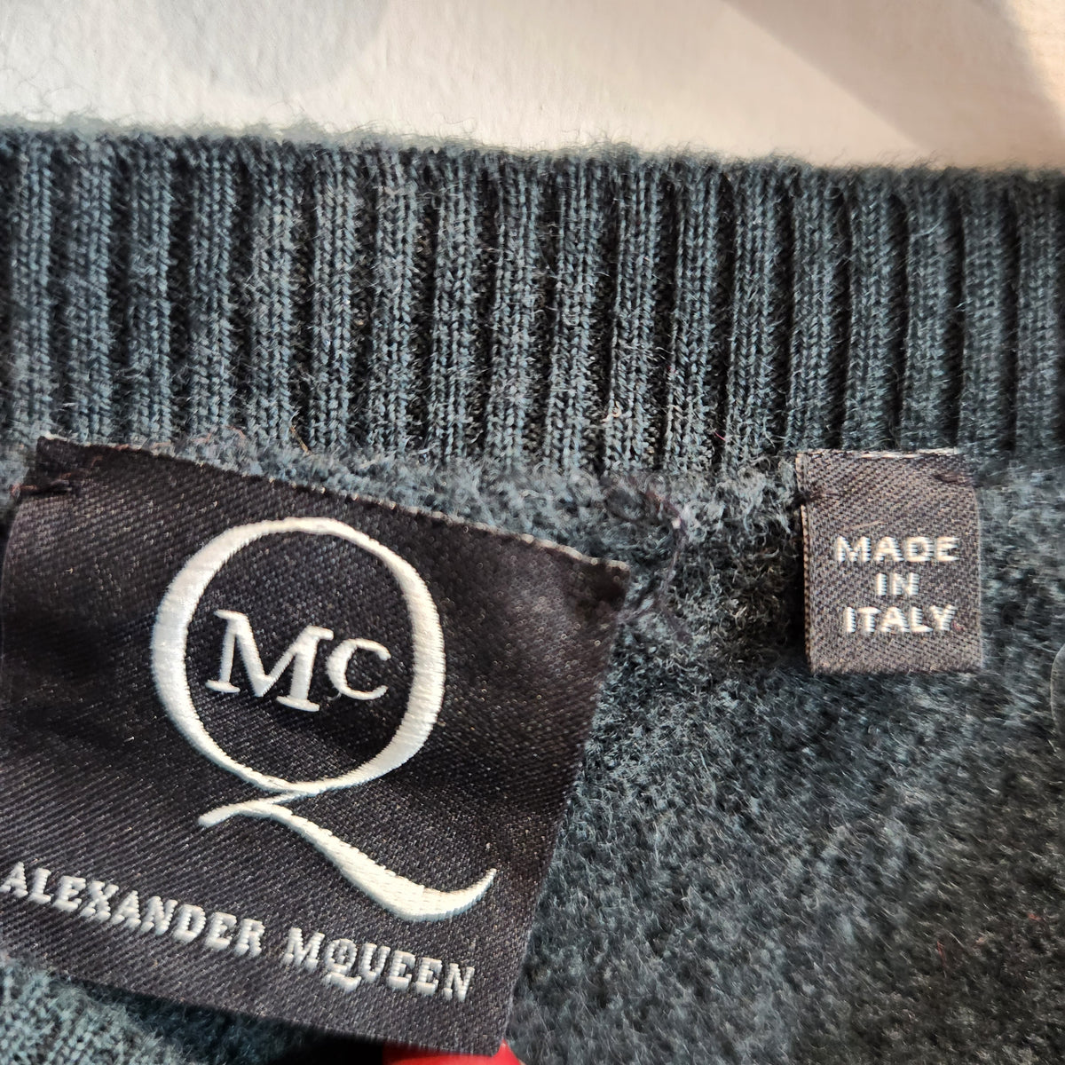 McQ Alexander McQueen A/W 2011 Cropped Wool Sweater — Sample