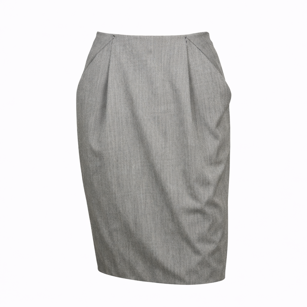GEOFFREY BEENE 80s Power Skirt Suit size M