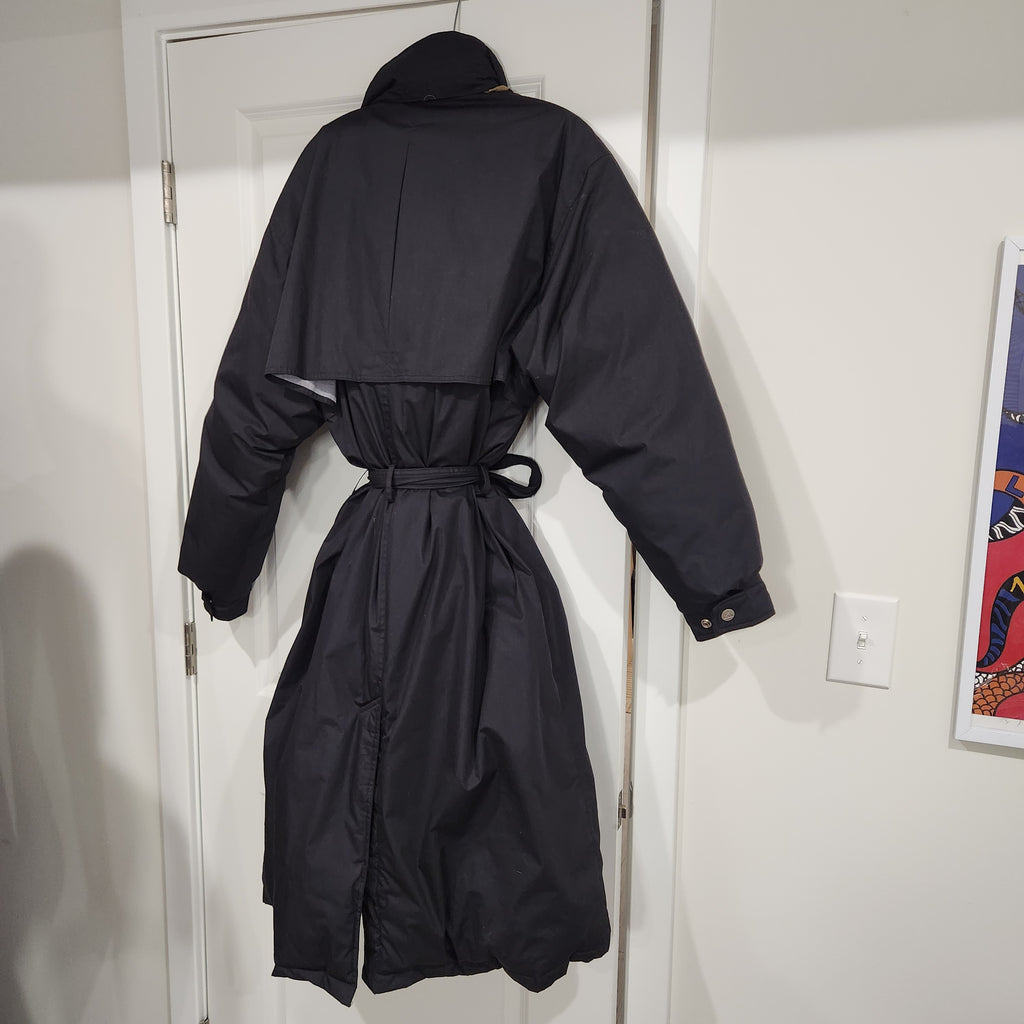 Womens Vintage Norsac Down MIGHT MAC Puffer Coat Lucille Golden Vintage Navy  Blue Coats  Gen X Vintage Clothing 