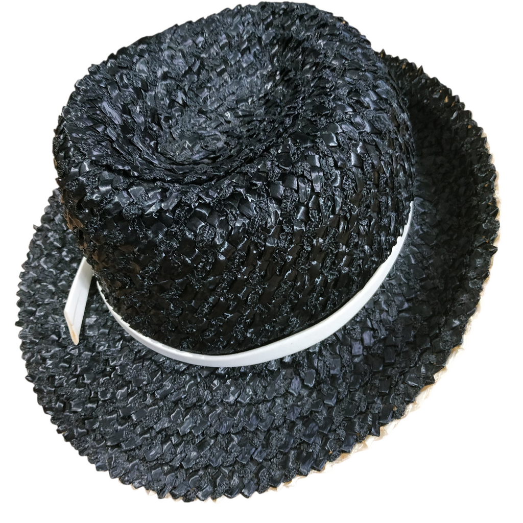 Adolfo II For Saks Fifth Avenue Straw Hat