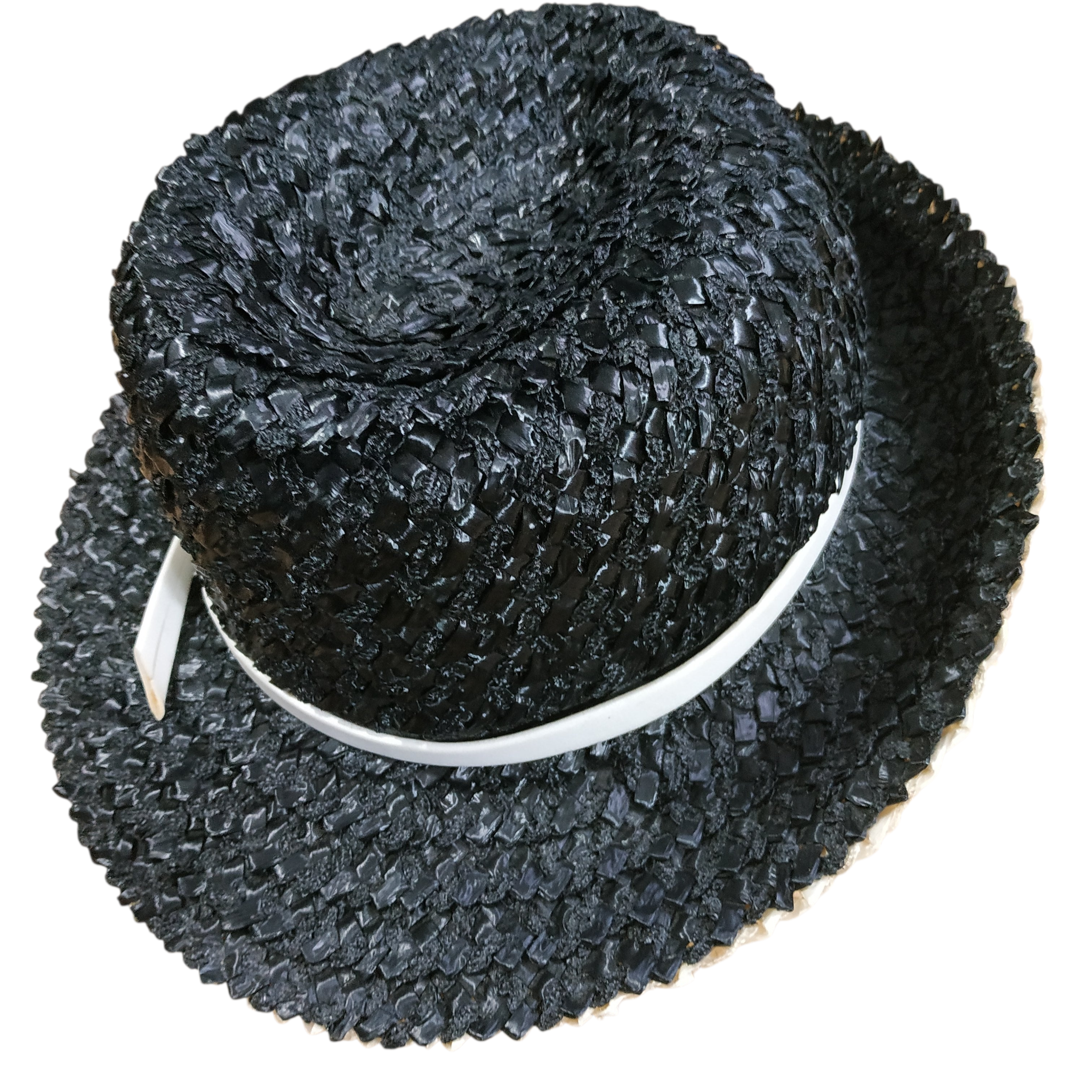 Adolfo II For Saks Fifth Avenue Straw Hat