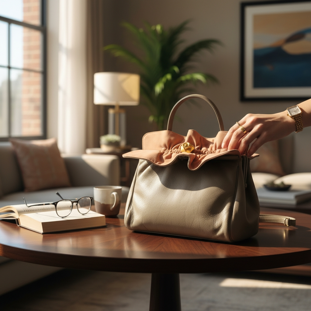 Ingber Leather  Handbag