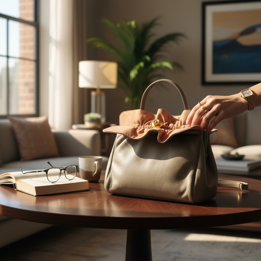 Ingber Leather  Handbag