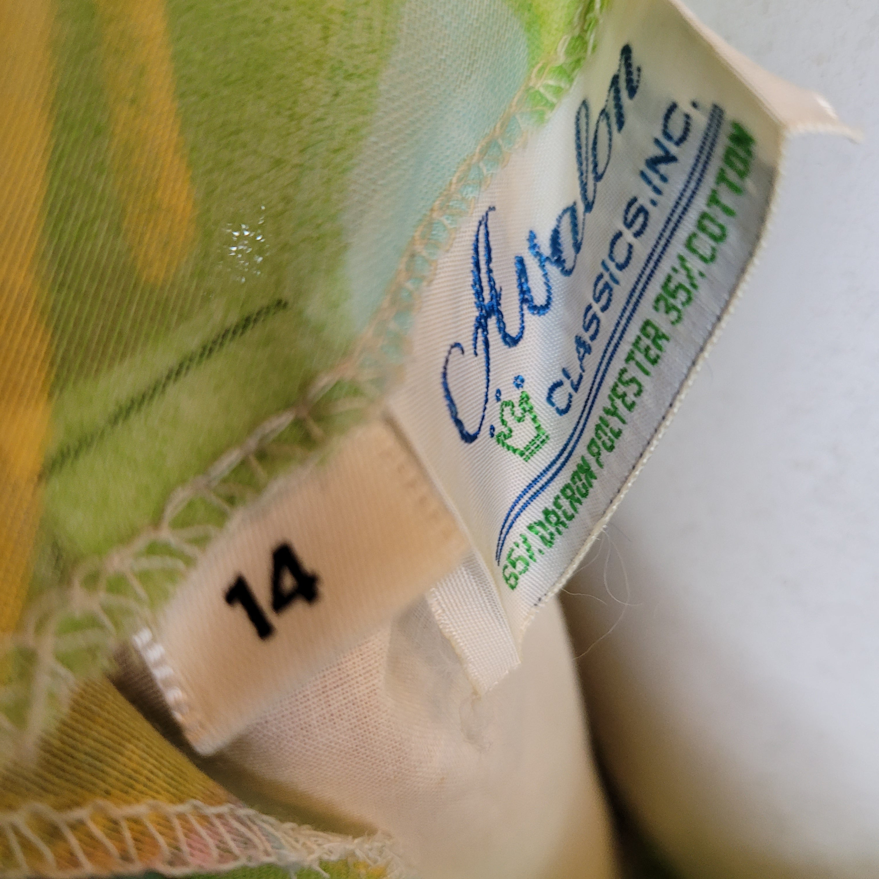 Vintage 1970s Pastel Floral Pleated Skirt Set — Aurelia Classics Size M