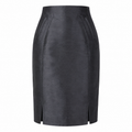 Vintage Chado Ralph Rucci Black Pencil Skirt Size 12