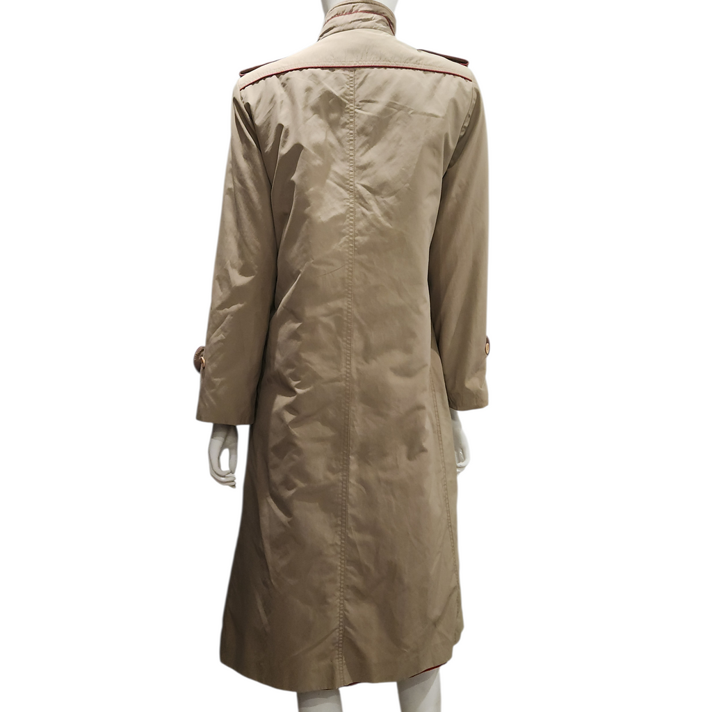 90s Vintage Womens Trenchcoat Gallery Down Filled Convertable