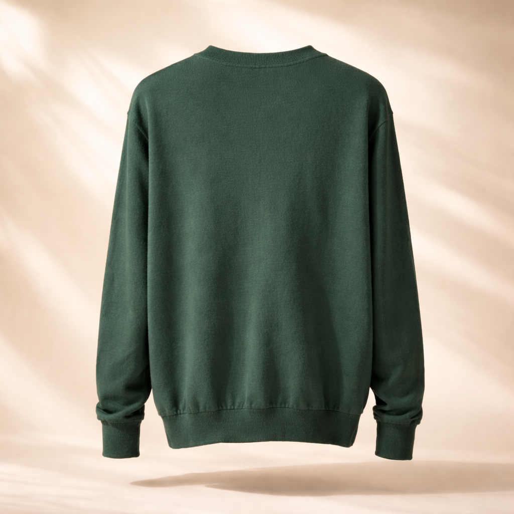90's Green  Izod Cardigan, Sz L