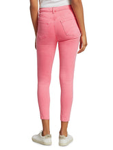 Load image into Gallery viewer, J Brand  Pink Lillie High-Rise Crop Skinny Jeans size 32
