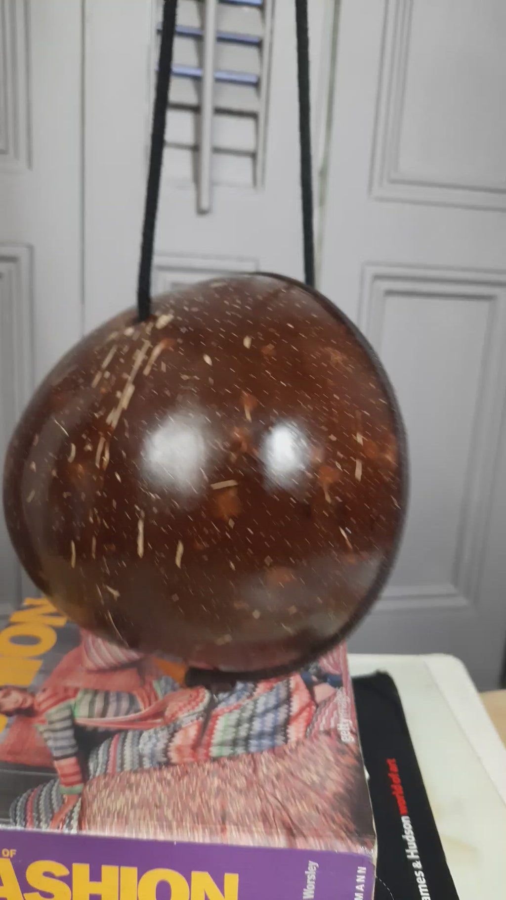 Chocolate Galaxy Coconut Purse