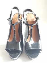 Load image into Gallery viewer, Elizabeth &amp; James Patent Leather T-strap Heels size 9, Shoes, Elizabeth &amp; James, [shop_name
