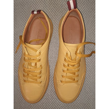 Load image into Gallery viewer, Bally Helliot Dip Dyed Sneaker Gold Sand Size 8.5
