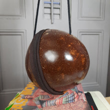 Load image into Gallery viewer, Chocolate Galaxy Coconut Purse

