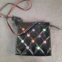 Load image into Gallery viewer, Vintage Quilted Patent Leather Crossbody Bag