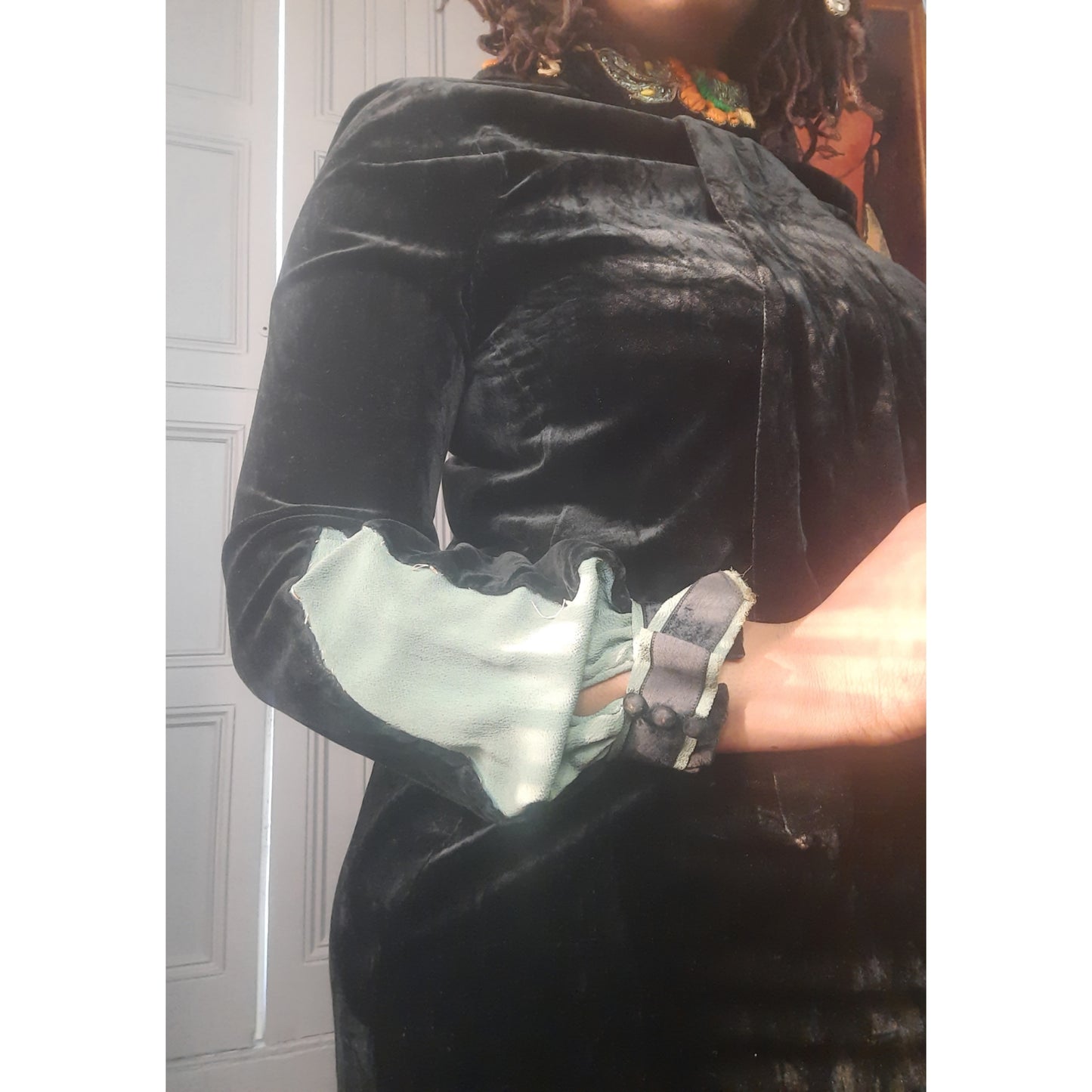 Vintage Velvet Dress Size Medium