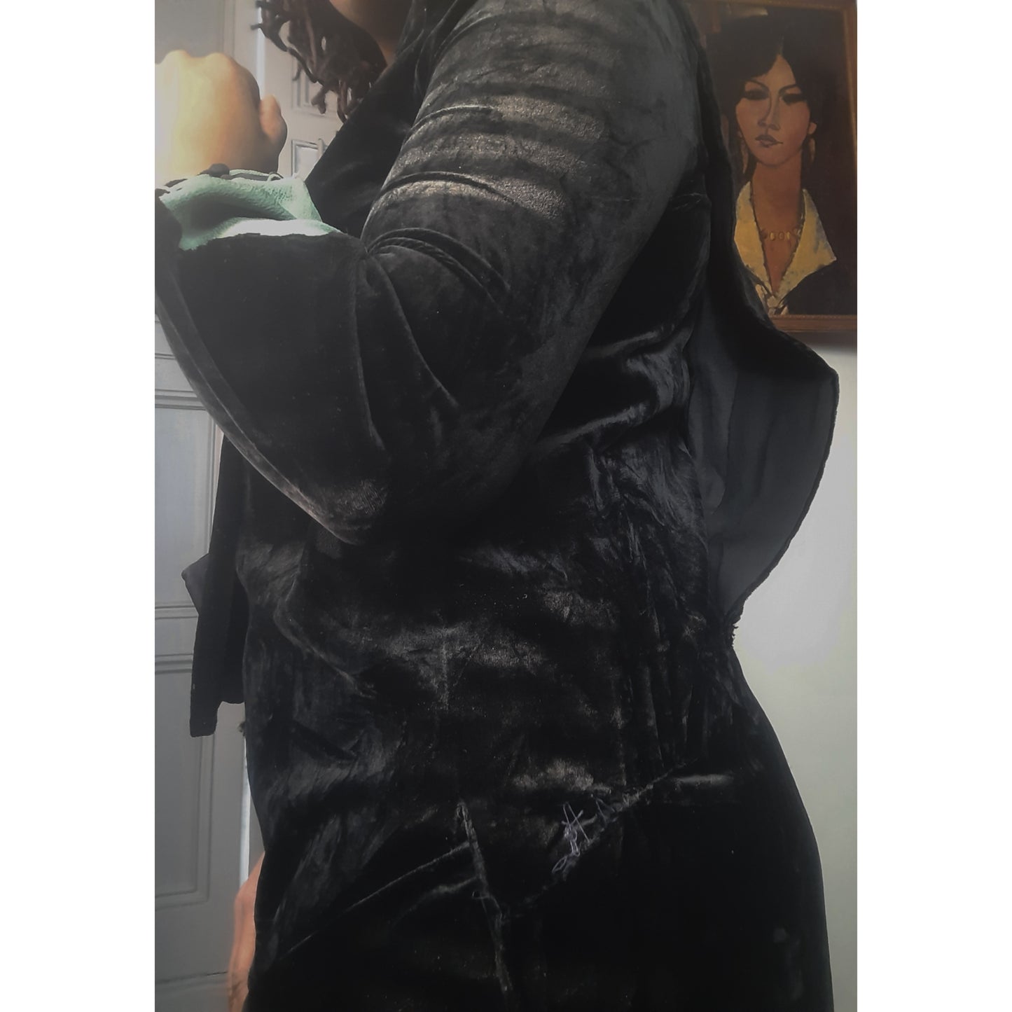 Vintage Velvet Dress Size Medium