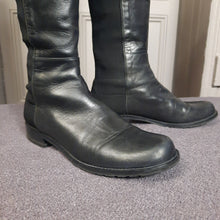 Load image into Gallery viewer, Stuart Weitzman 5050 Boots Black Nappa Size 6.5
