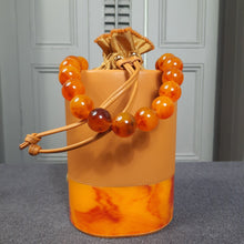 Load image into Gallery viewer, Lele Sadoughi Dallas Apricot Bag With Matinee Chain Strap