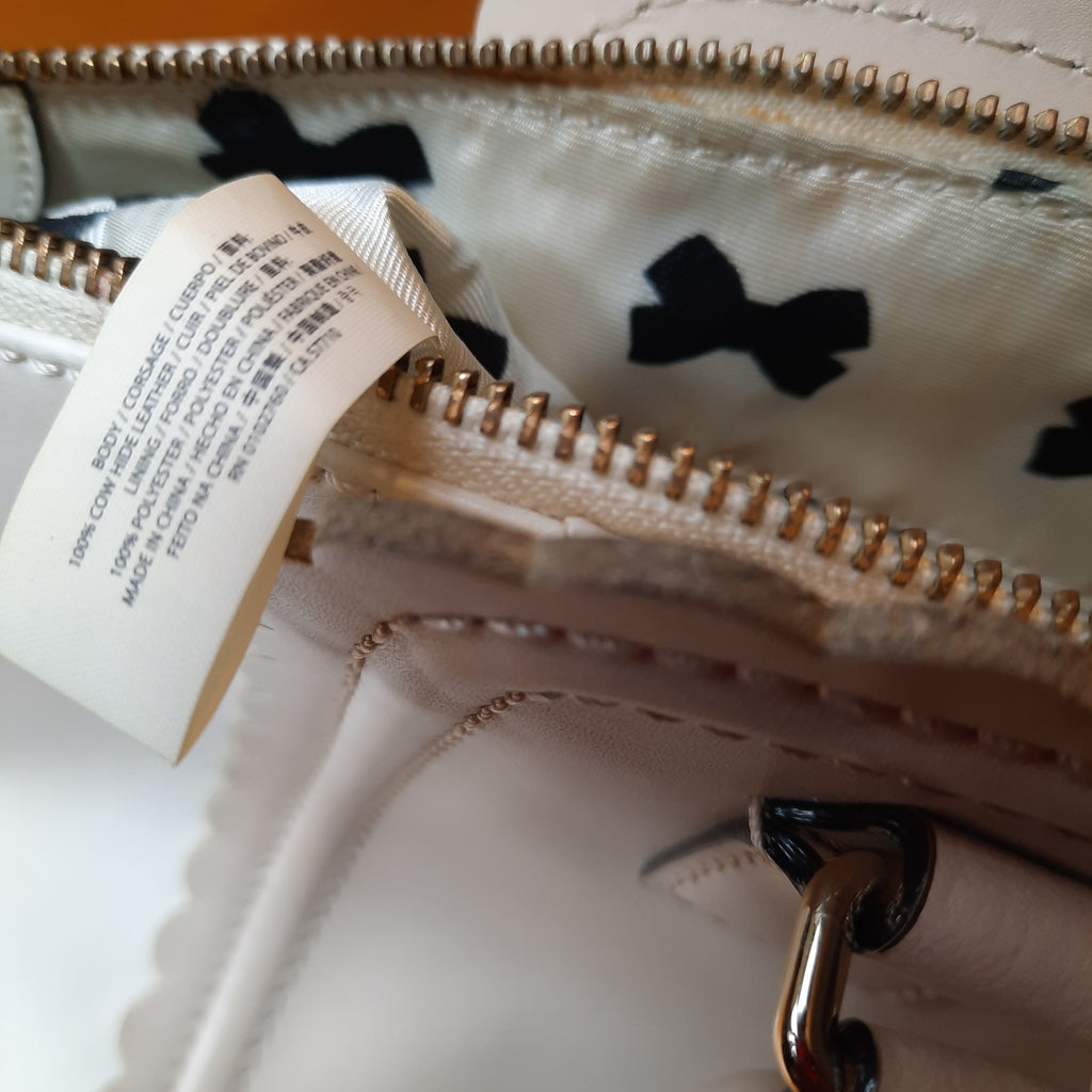 Kate Spade Cashew Beige Marguerite Road Leather Tot