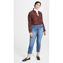 Load image into Gallery viewer, J Brand Ruby High- Rise Crop Cigarette Size 34
