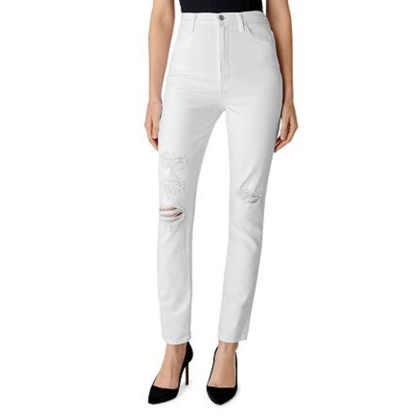 J Brand 1212 Runway Super High -Rise Slim Straight Size 30