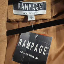 Load image into Gallery viewer, 90s Suede Leather Jacket Rampage Suede Jacket Size L
