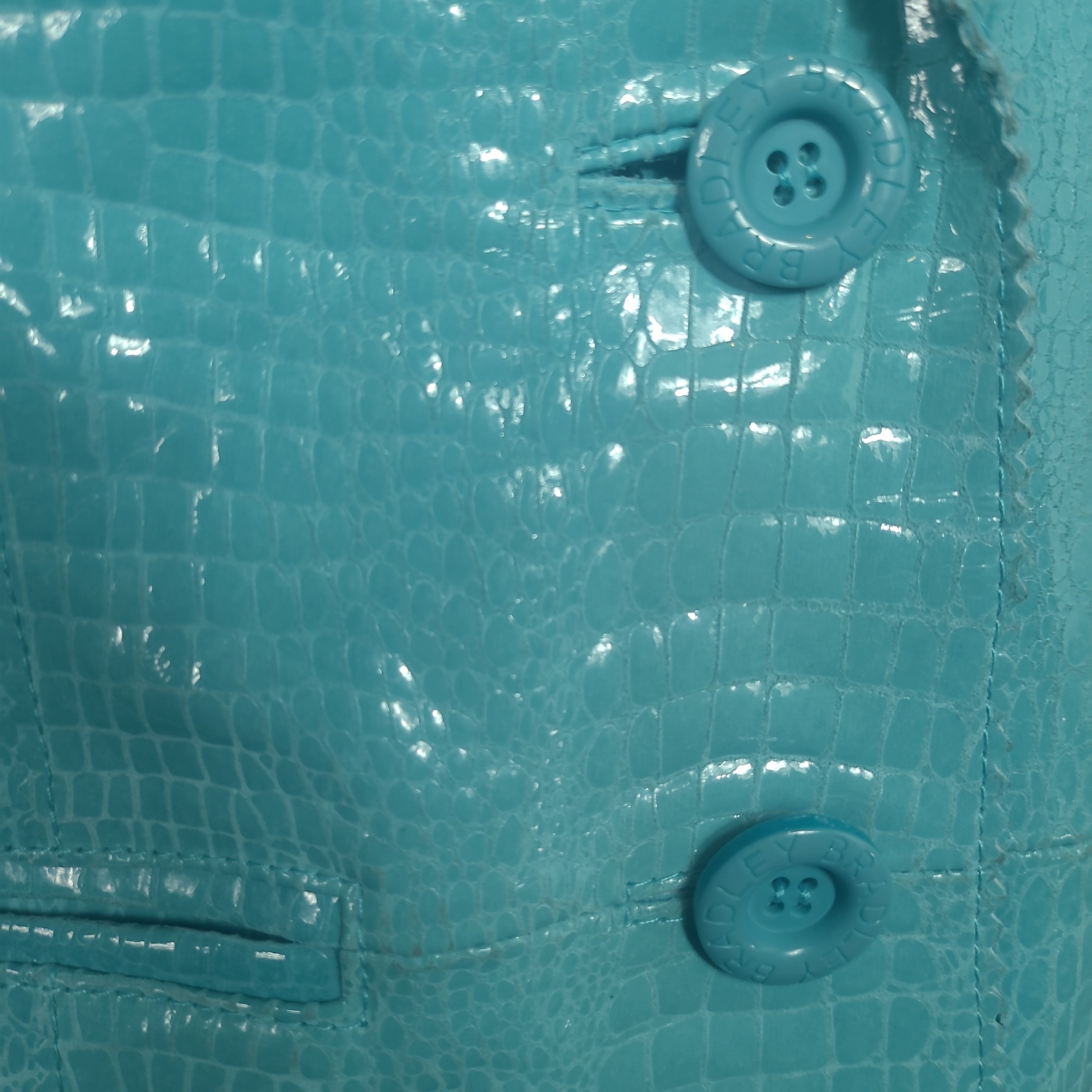 90s Vintage Leather Blazer Bradley Bayou