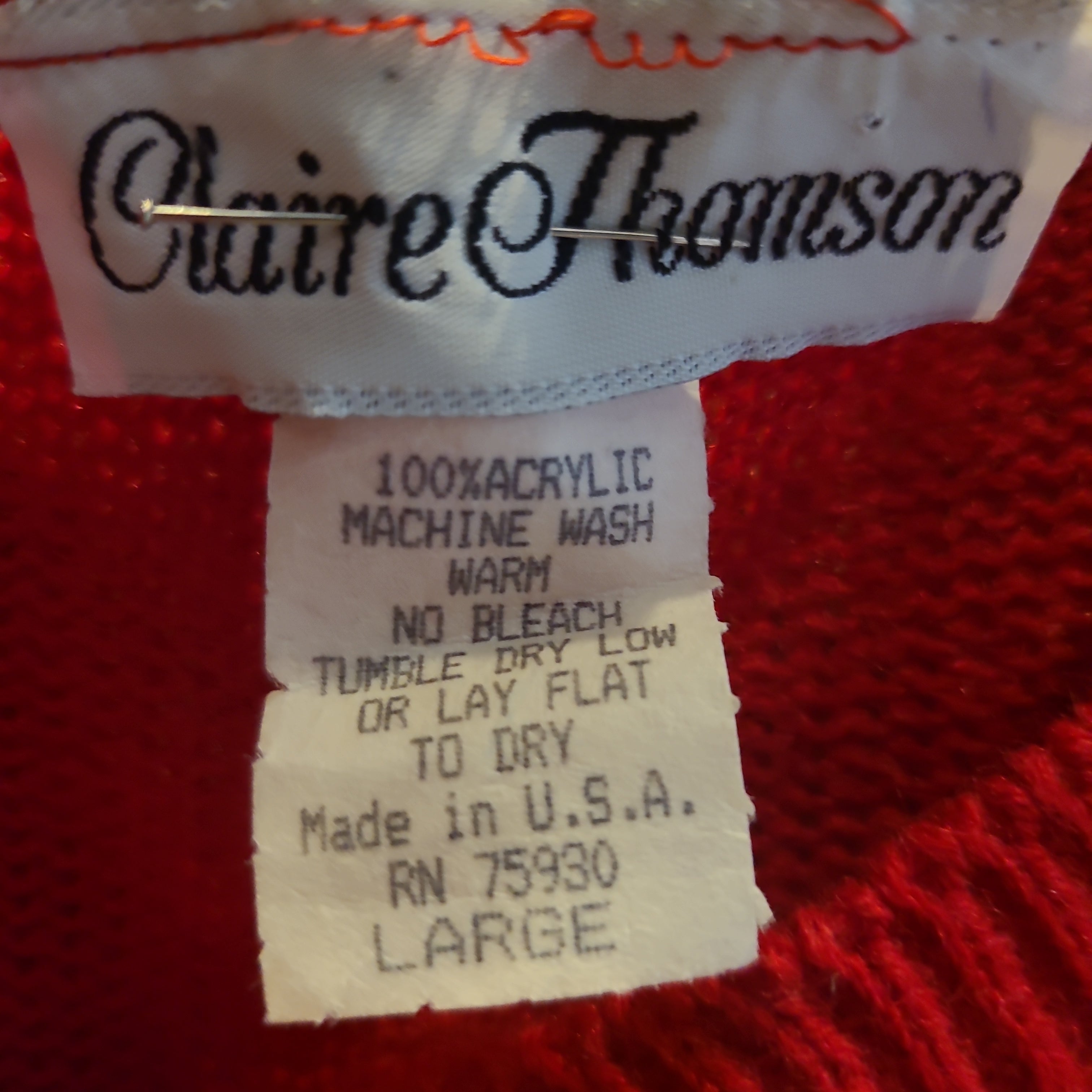 Vintage Clothing Labels-Lucille Golden Vintage-1980s Fashion
