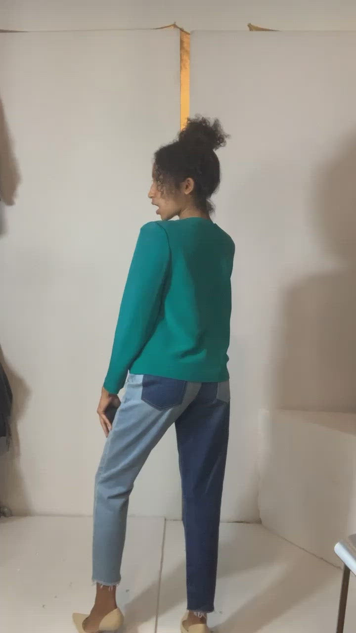 80’s Shomi by Miller Shor Silk Blouse Size M