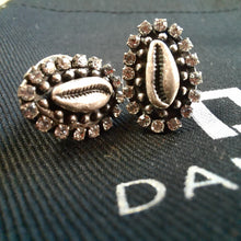 Load image into Gallery viewer, Dannijo Cowrie Shell Stud Earring
