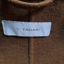 Load image into Gallery viewer, T Tahari Wool Blend Blanket Wrap Jacket Size L
