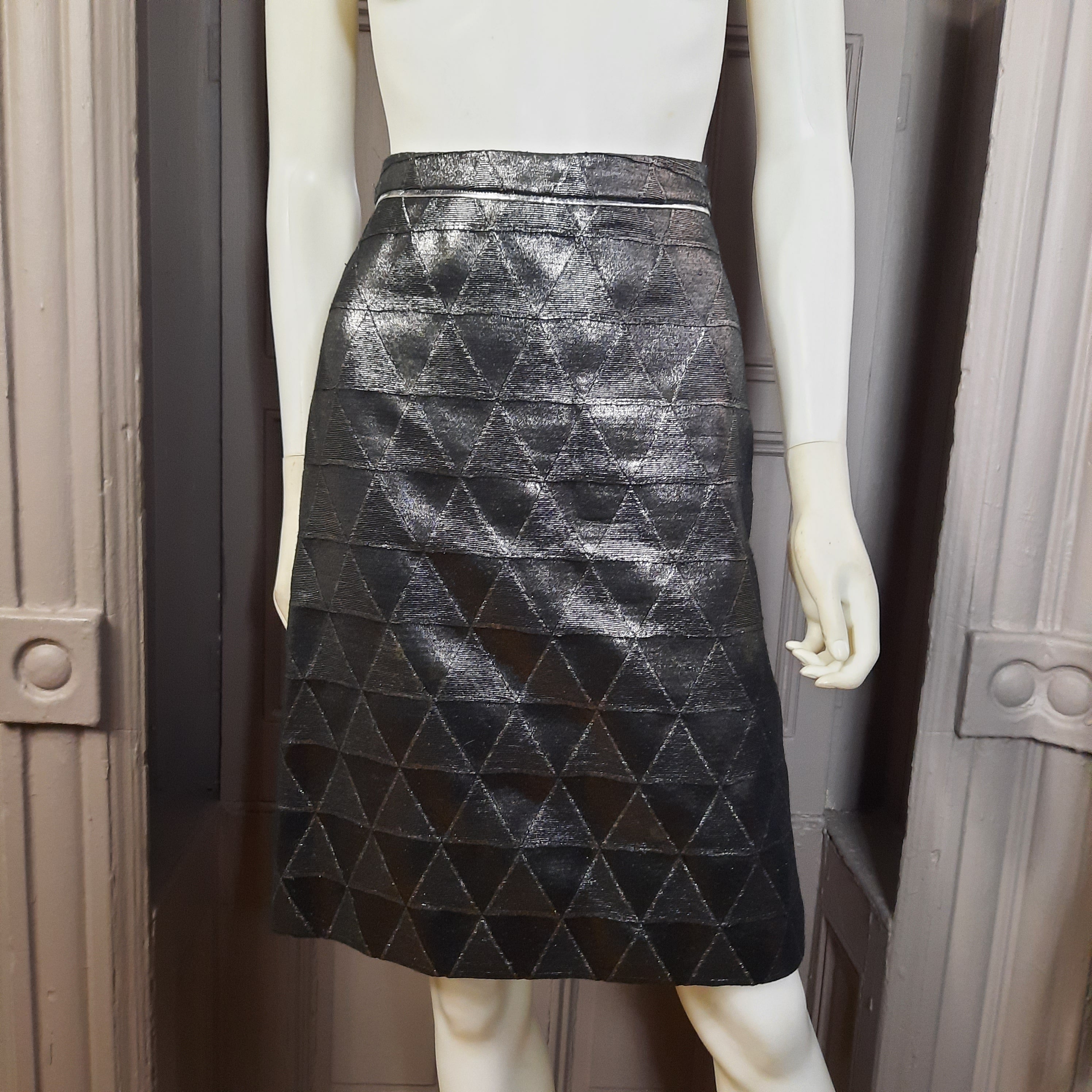スカート Vintage Versus Versace Skirt Vintage Versus Versace Fuzzy Skirt - W25 — Wornable