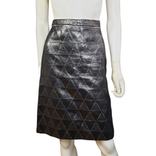Load image into Gallery viewer, Versus Versace  Metallic Geometric Pencil Skirt Size 4