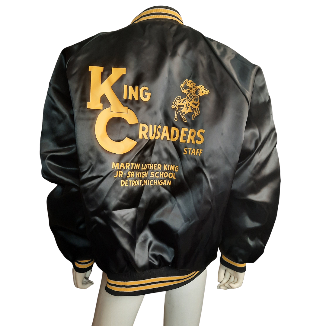 Dunbrooke Pla-Jac Vintage Varsity Staff Jacket Size 48/XL