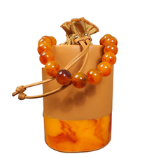 Load image into Gallery viewer, Lele Sadoughi Dallas Bag and Apricot - Matinee - Strap