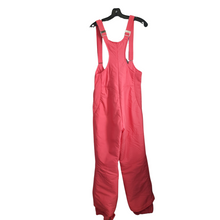 Load image into Gallery viewer, Red 1970s SKYR Vintage Overall Snow Ski Pants, Red Size S

