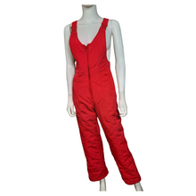 Load image into Gallery viewer, 1970s Vintage Ski Pants - SKYR Red Overall Snow - Pants
