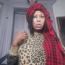 Load image into Gallery viewer, Lane Bryant Plaid Blanket Scarf
