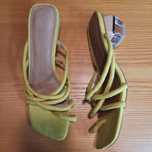 Load image into Gallery viewer, ASOS Strappy Big Toe Mules Size 5

