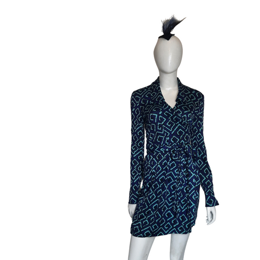 Diane von Furstenberg Iconic Wrap Dress Size 8