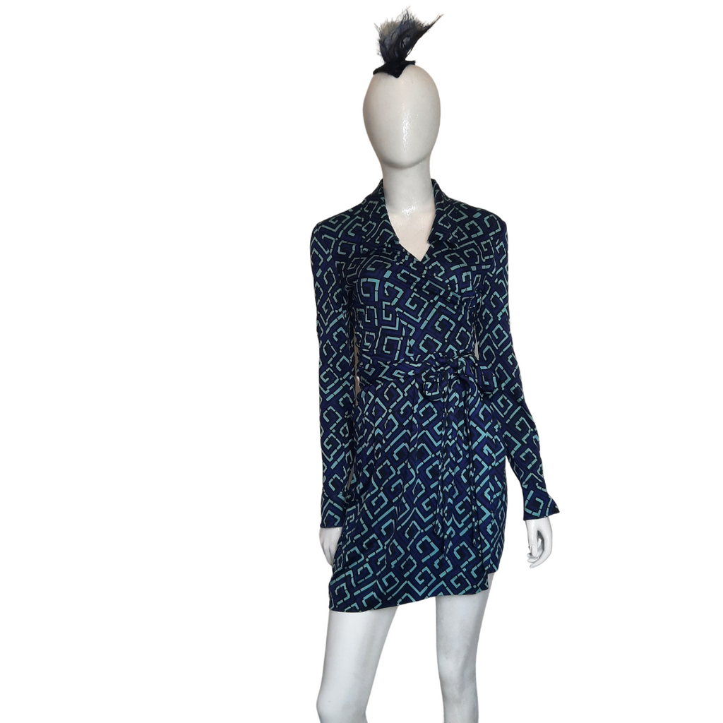 Diane von Furstenberg Iconic Wrap Dress Size 8