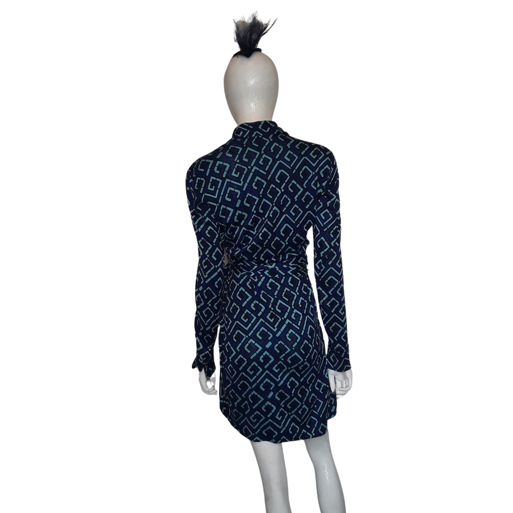 Diane von Furstenberg Iconic Wrap Dress Size 8