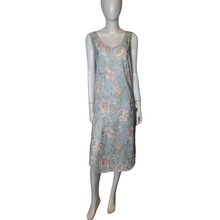 Load image into Gallery viewer, Vintage Floral Print Nightgown Dress  Size L
