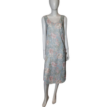 Load image into Gallery viewer, Vintage Floral Print Nightgown Dress  Size L