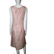 Load image into Gallery viewer, Oscar De La Renta Floral Print Silk Chiffon Dress Size 10
