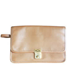 Load image into Gallery viewer, Vintage Longchamp Leather Envelope Clutch