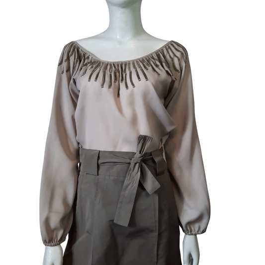 Yoana Baraschi Blouse sz.XS - Lucille Golden Vintage, LLC