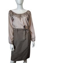 Load image into Gallery viewer, Miu Miu Trench Pencil Skirt sz. 40/4 - Lucille Golden Vintage, LLC
